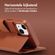 Accezz Leather Bookcase 2-in-1 met MagSafe iPhone 14 - Sienna Brown