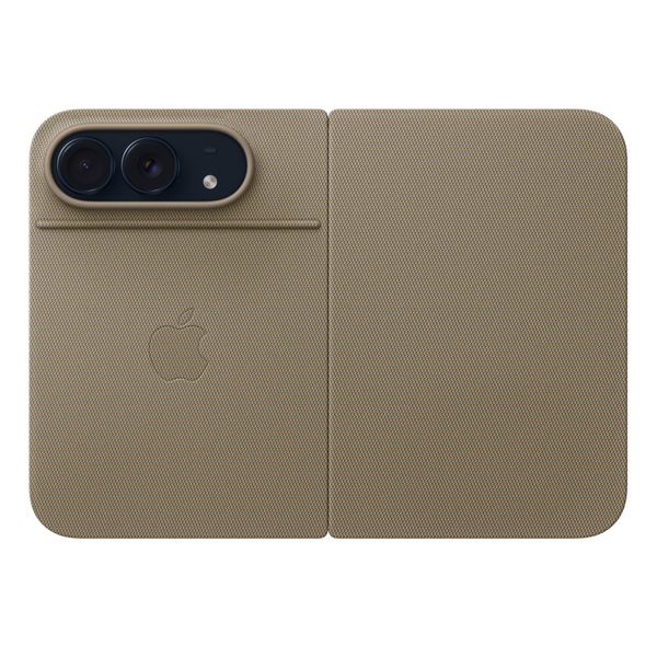 Apple Folio met standaard Apple iPhone Duo - Taupe