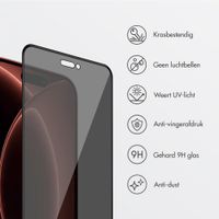 Accezz Gehard Glas Privacy Screenprotector + Applicator Apple iPhone 18 Pro Max / 17 Pro Max
