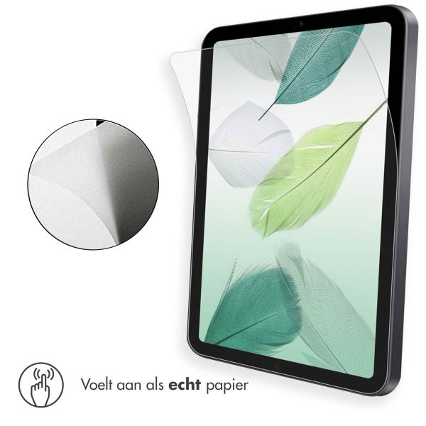 Accezz Paper Feel Screenprotector iPad 9 (2021) 10.2 inch / iPad 8 (2020) 10.2 inch / iPad 7 (2019) 10.2 inch