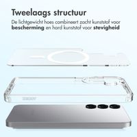 Accezz Xtreme Impact Backcover met MagSafe Samsung Galaxy S25 Plus - Transparant