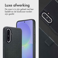 Accezz Leather Bookcase 2-in-1 met MagSafe Samsung Galaxy A36 / A56 - Onyx Black