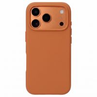 Accezz Liquid Silicone Backcover met MagSafe Apple iPhone 18 Pro / 17 Pro - Oranje