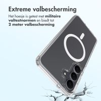 Accezz Xtreme Impact Backcover met MagSafe Samsung Galaxy S26 FE - Transparant