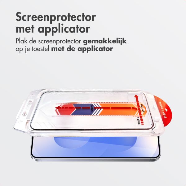 Accezz Gehard Glas Screenprotector + Applicator Samsung Galaxy S25 FE
