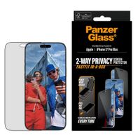 PanzerGlass Ultra Wide Fit FastFit in-a-box Privacy Screenprotector Apple iPhone 17 Pro Max
