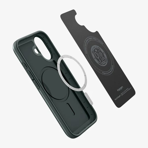 Spigen Thin Fit Backcover MagSafe Apple iPhone 17 - Abyss Green