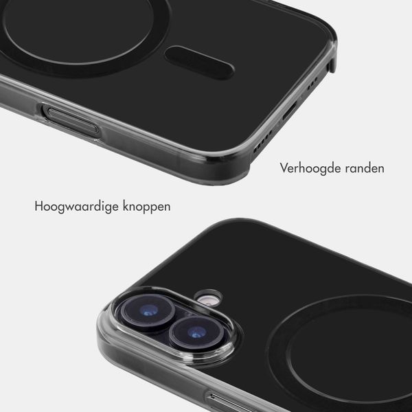 Accezz Lite Backcover met MagSafe Apple iPhone 17 - Smokey Clear