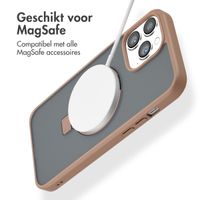 Accezz Ring Stand Backcover met MagSafe iPhone 13 Pro Max - Brown