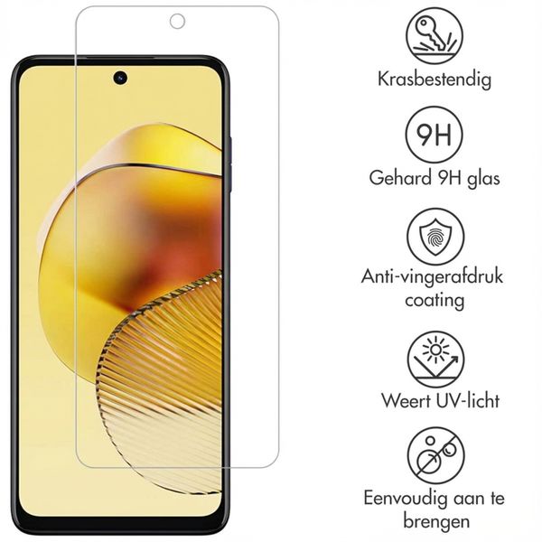 Selencia Gehard Glas Screenprotector Motorola Moto G73