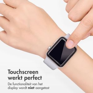 Accezz 2x Screenprotector met applicator Apple Watch Series 10 - 46 mm