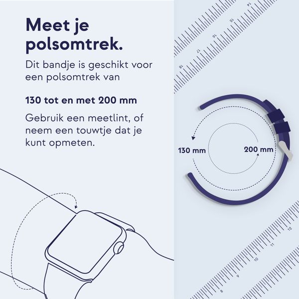 Apple Sport Band Apple Watch | 38/40/41/42 mm - Maat S/M/L - Bright Orange