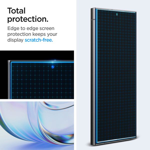 Spigen GLAStR Privacy EZ Fit Screenprotector + Applicator Samsung Galaxy S24 Ultra