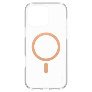 CARE by PanzerGlass Urban Combat Case MagSafe iPhone 16 Pro Max - Transparant / Peach