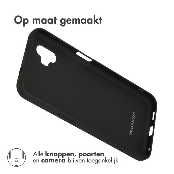 Accezz Color Backcover Samsung Galaxy Xcover 6 Pro - Zwart