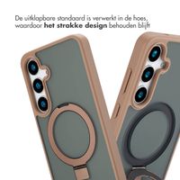 Accezz Ring Stand Backcover met MagSafe Samsung Galaxy S24 Plus - Brown