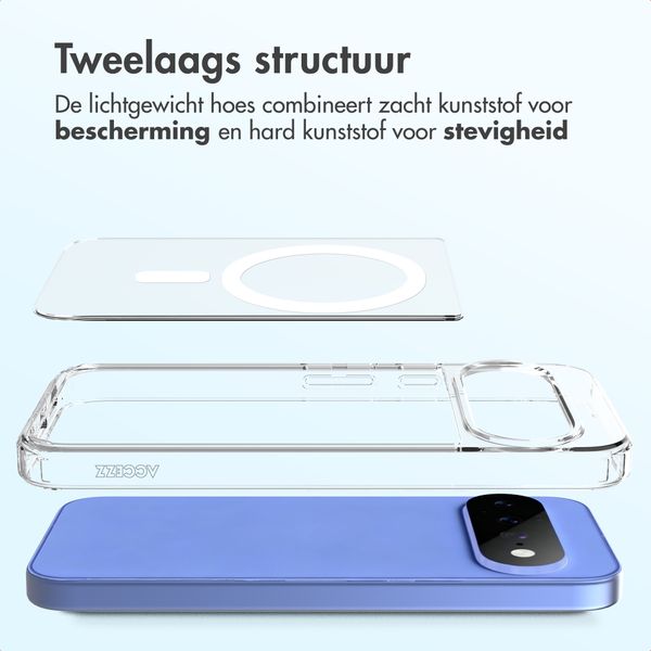 Accezz Xtreme Impact Backcover met MagSafe Google Pixel 11 - Transparant