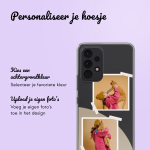 Gepersonaliseerd hoesje met filmrol N°2 Samsung Galaxy A53 - Transparant