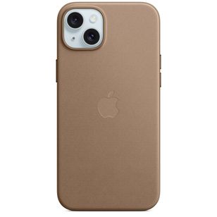 Apple FineWoven Backcover MagSafe Apple iPhone 15 Plus - Taupe