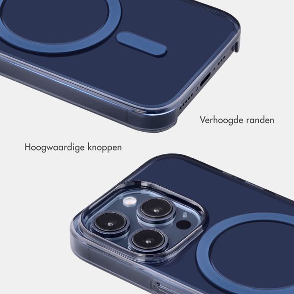 Accezz Lite Backcover met MagSafe Apple iPhone 15 Pro - Donkerblauw