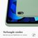 Accezz Liquid Silicone Backcover met penhouder iPad Air 11 inch (2024) M2 / Air 5 (2022) / Air 4 (2020) - Lichtgroen