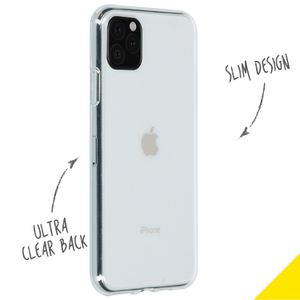 Accezz Clear Backcover iPhone 11 Pro Max - Transparant