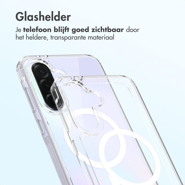 Accezz Xtreme Impact Backcover met MagSafe Samsung Galaxy A36 - Transparant