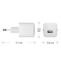 dbramante1928 re-charge | Wall Charger - USB-A 18 Watt - Wit