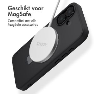 Accezz Ring Stand Backcover met MagSafe iPhone 16 - Zwart