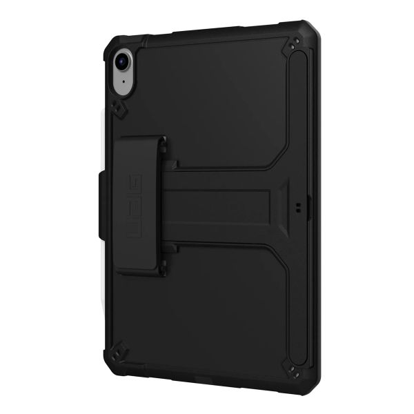 UAG Scout backcover met KickStand en Handstrap Apple iPad 11 (2025 A16 / iPad 10 (2022) in fabrieksverpakking - Zwart