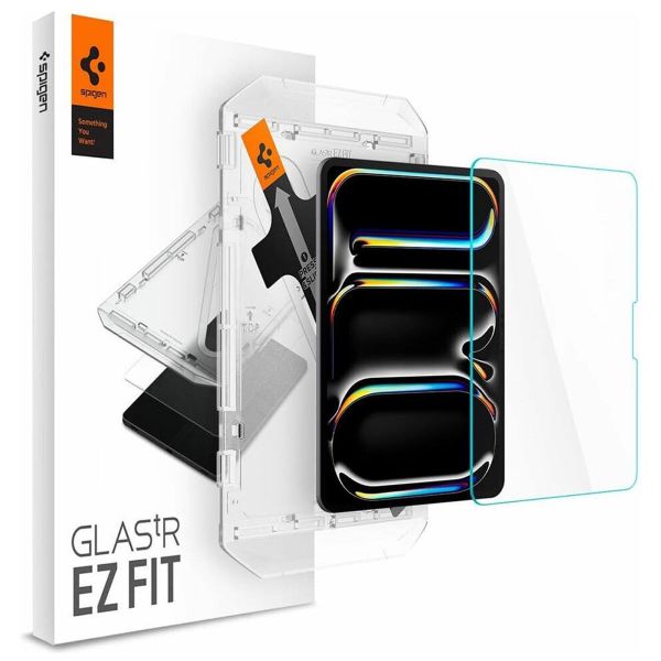 Spigen GLAStR EZ Fit Screenprotector + Applicator Apple iPad Pro 11 (2024) M4