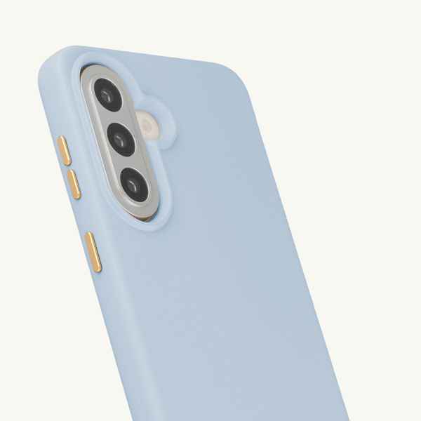 Selencia Rivièra MagSafe Backcover met afneembare haakjes Samsung Galaxy A57 (5G) - Powder Blue