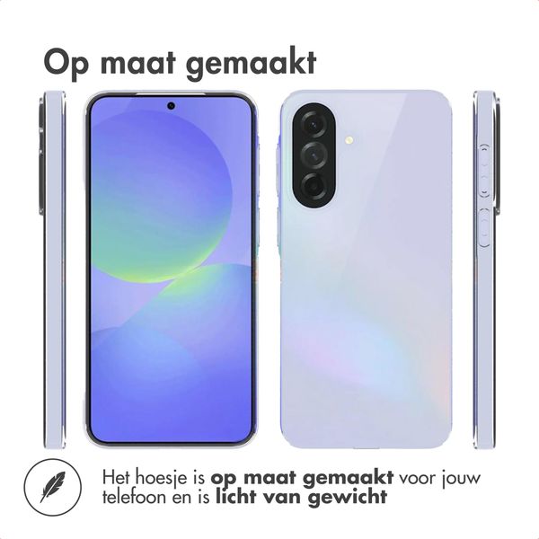 Accezz Clear Backcover Samsung Galaxy A37 (5G) - Transparant