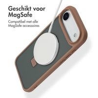 Accezz Ring Stand Backcover met MagSafe Apple iPhone 17 Air - Bruin