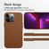 Accezz MagSafe Leather Backcover iPhone 13 Pro - Sienna Brown