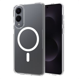 Accezz Xtreme Impact Backcover met MagSafe Samsung Galaxy S25 Edge - Transparant