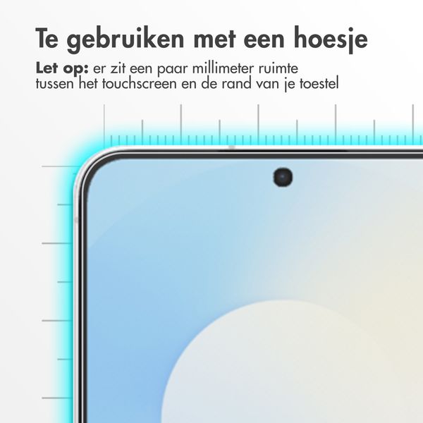 Accezz Gehard Glas Screenprotector Samsung Galaxy S25 FE / A57