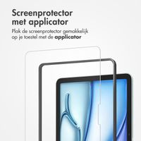 Accezz Glass screenprotector + Applicator iPad Air 11 inch (2025) M3 / (2024) M2