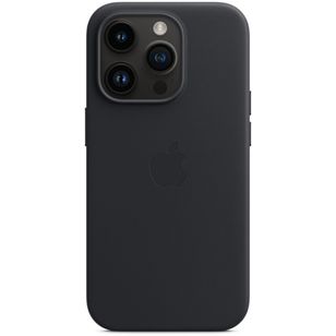 Apple Leather Backcover MagSafe Apple iPhone 14 Pro - Midnight