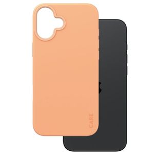 CARE by PanzerGlass Fashion Backcover MagSafe Apple iPhone 16 Plus - Peachy