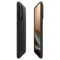 Spigen Liquid Air Backcover Samsung Galaxy S25 Edge - Zwart