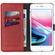 Selencia Echt Lederen Bookcase iPhone 8 Plus / 7 Plus - Rood