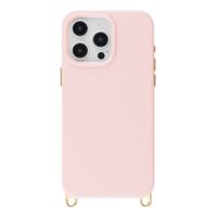 Selencia Rivièra MagSafe Backcover met afneembare haakjes Apple iPhone 15 Pro Max - Sorbet Pink
