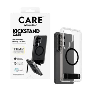 CARE by PanzerGlass Urban Explorer Transparante MagSafe backcover met Kickstand Samsung Galaxy S26 Ultra - Transparant
