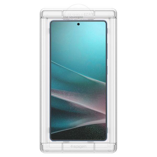 Spigen EliteShield EZ Fit met installatietray - 1 pack Samsung Galaxy S25 Ultra