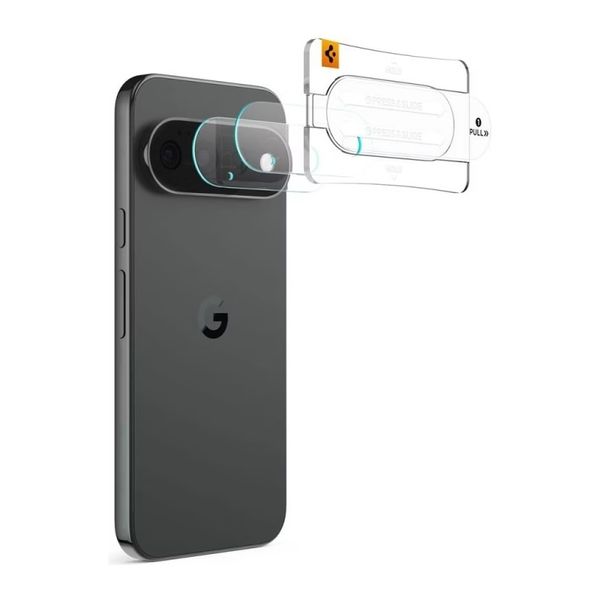 Spigen Optik Pro EZ Fit Lens Protector 2-pack Google Pixel 11 - Transparant