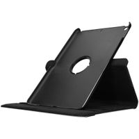 Ontwerp je eigen 360° draaibare tablethoes Apple iPad 9 (2021) 10.2 inch / iPad 8 (2020) 10.2 inch / iPad 7 (2019) 10.2 inch - Zwart