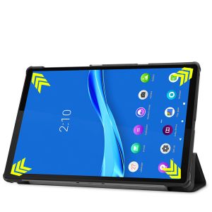 Accezz Trifold Bookcase Lenovo Tab M10 Plus / M10 FHD Plus - Zwart