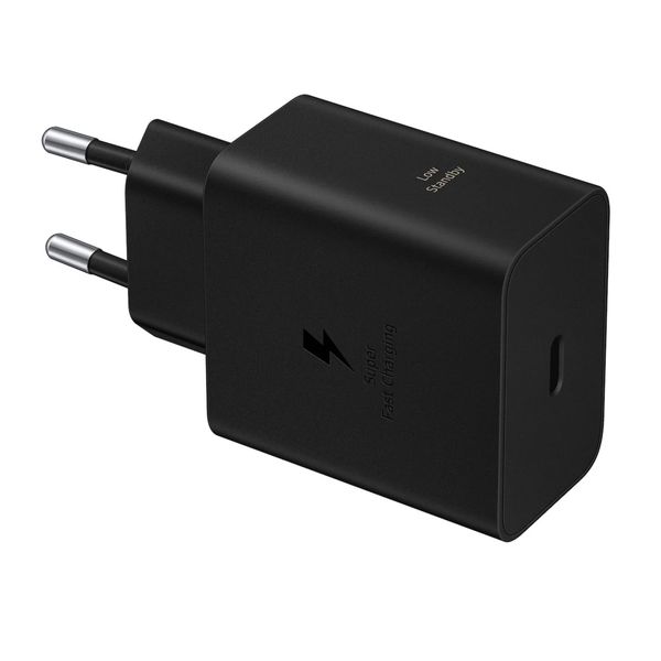 Samsung Originele USB-C Power Adapter in Fabrieksverpakking - Fast Charge Oplader - 60W - Zwart