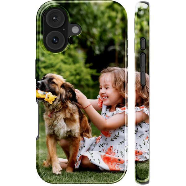 Ontwerp je eigen tough case met MagSafe Apple iPhone 17 - Wit